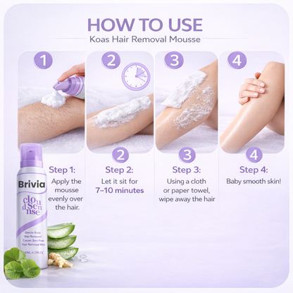 Brivia™ Hair Removal Mousse
