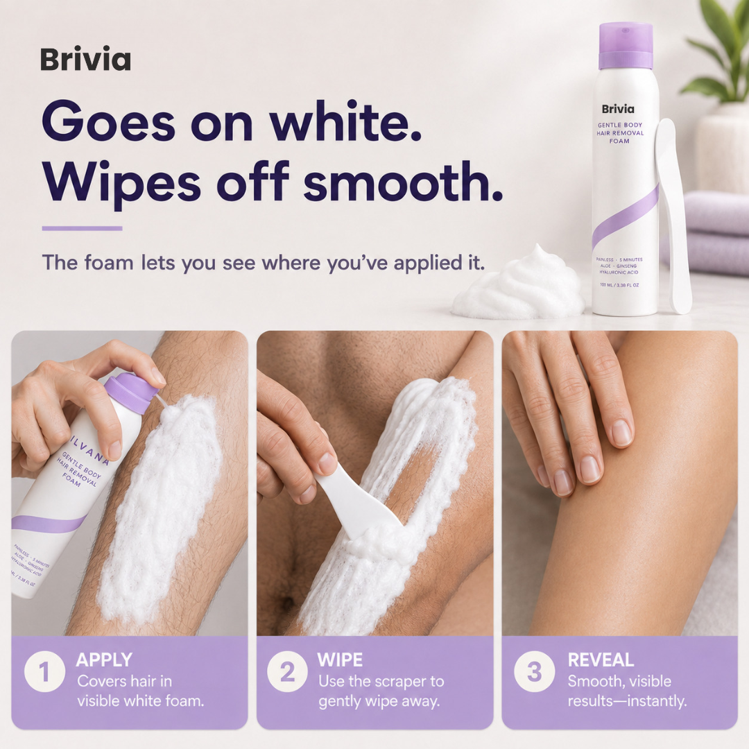 Brivia™ Hair Removal Foam