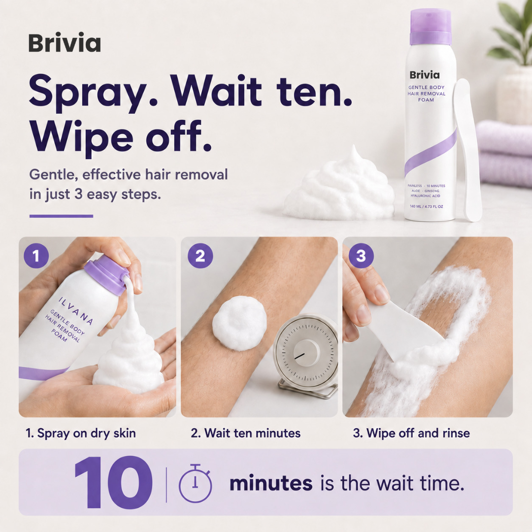 Brivia™ Hair Removal Foam