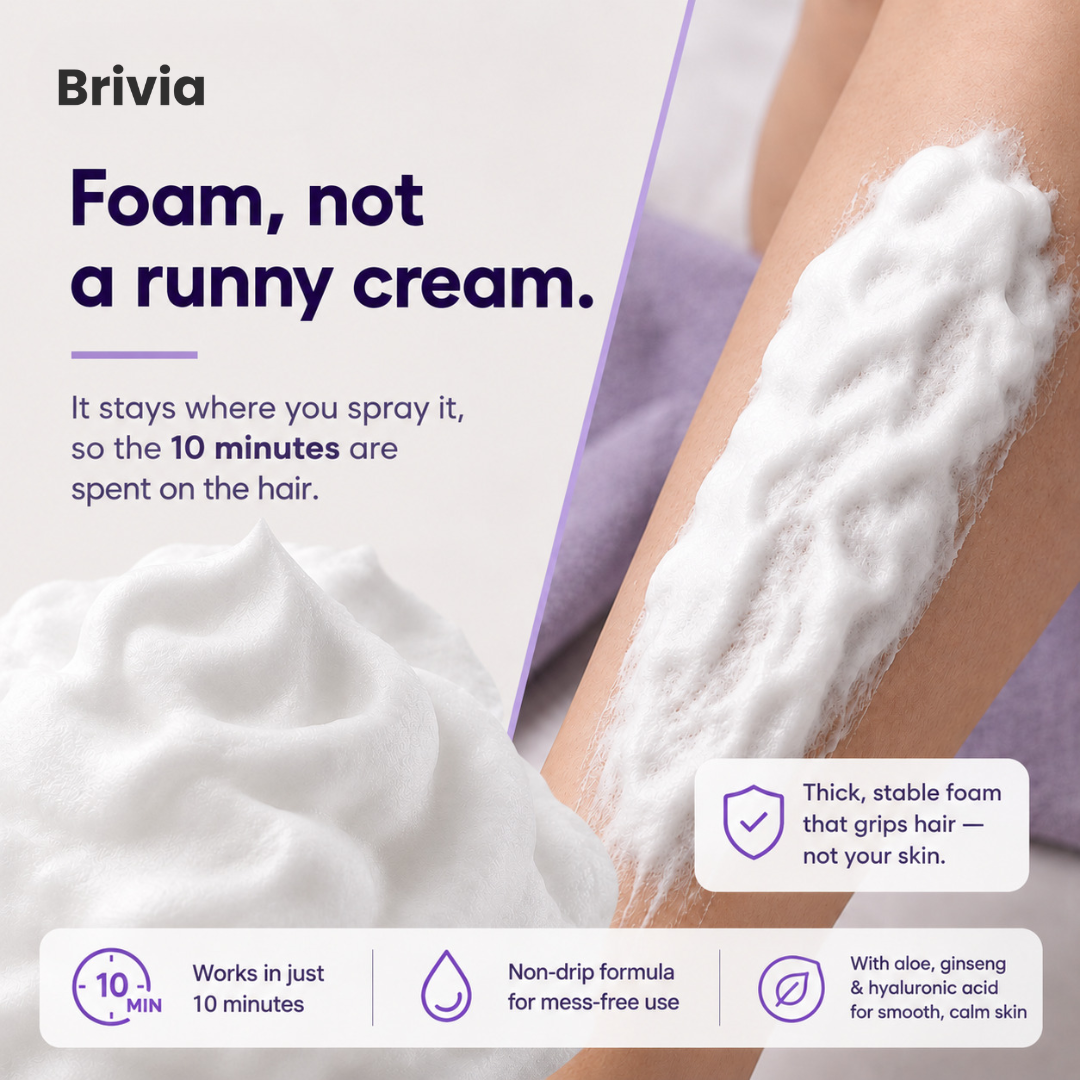Brivia™ Hair Removal Foam